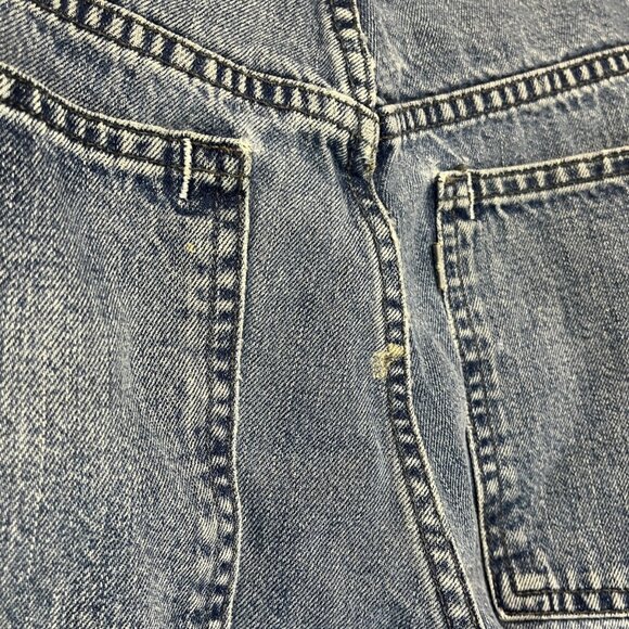 VTG 90s Levi’s Silvertab Loose Denim Jeans 36x30* Skate Baggy DISTRESSED GRUNGE - Picture 8 of 11